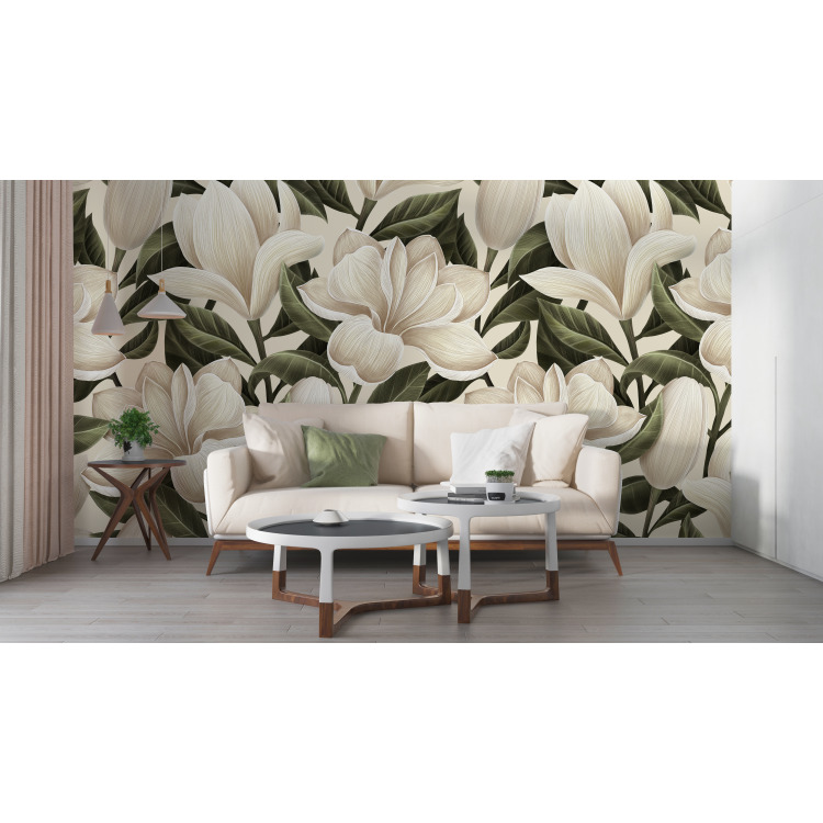 Papier peint panoramique magnolia N&deg;52