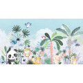 Papier peint panoramique N&deg;127 - Les Merveilles de la Jungle