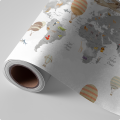 Papier peint panoramique N&deg;129 - Globe Voyageur