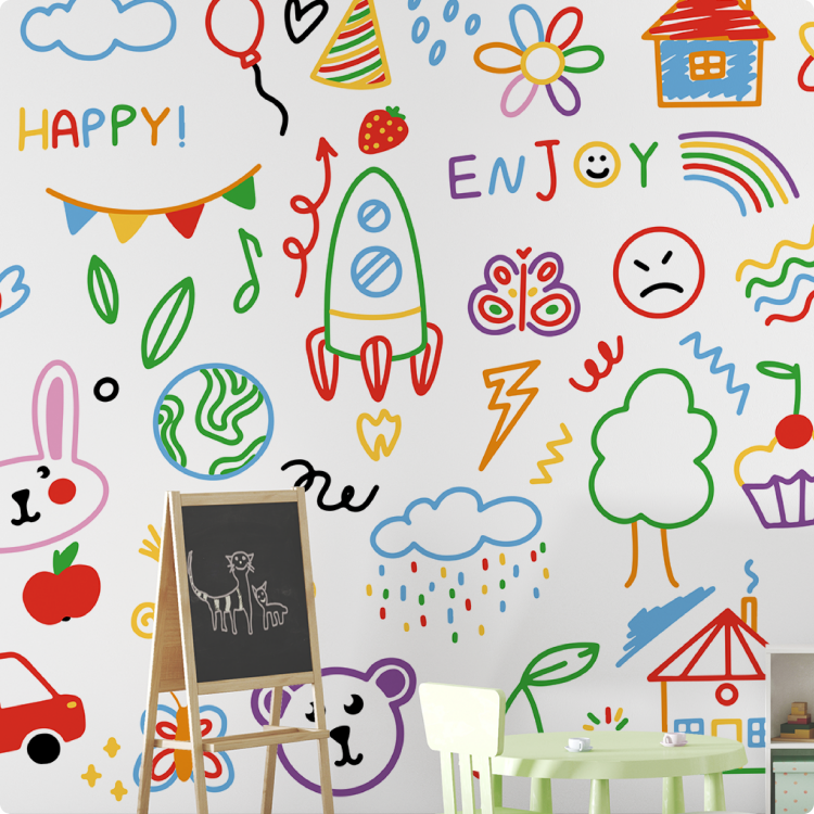 Papier peint panoramique N&deg;133 - R&ecirc;ves d&rsquo;enfance