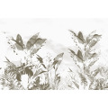 Papier peint panoramique N&deg;151 - Esquisse florale