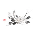 Papier peint panoramique N&deg;153 - &Eacute;pure Florale