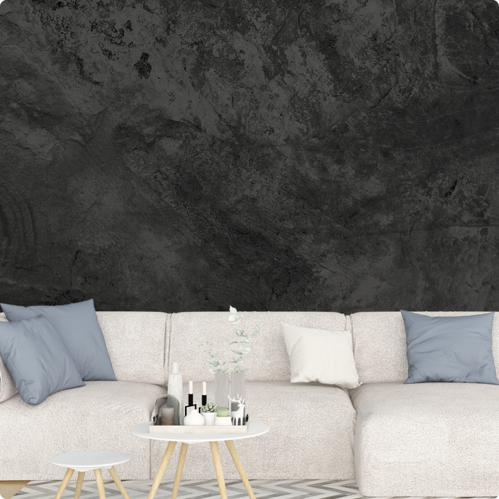 Papier peint panoramique N208  Anthracite Élégant