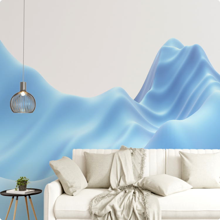 Papier peint panoramique N&deg;223 - Horizon Bleu