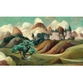 Papier peint panoramique N&deg;226 - Les Monts Enchant&eacute;s