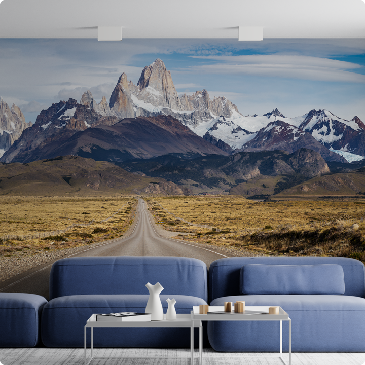 Papier peint panoramique N227  Route Infinie