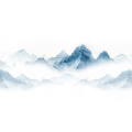 Papier peint panoramique N&deg;232 - Glacier Bleu