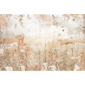 Papier peint panoramique N&deg;238 - Jardin Ros&eacute;