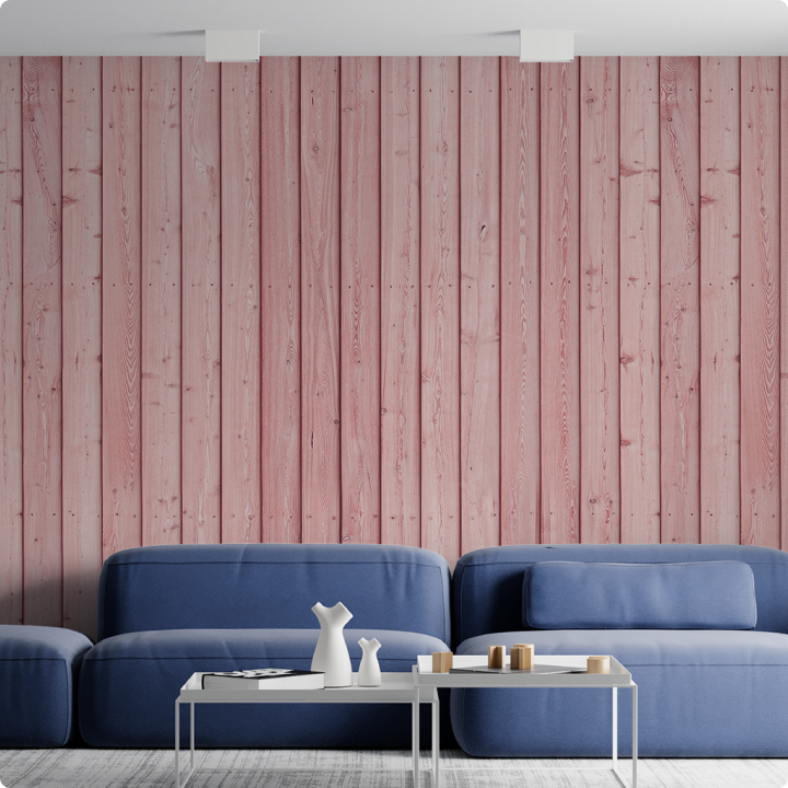 Papier peint panoramique N240  Bois Rosé