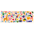 Papier peint panoramique N&deg;255 - Paradis Color&eacute;