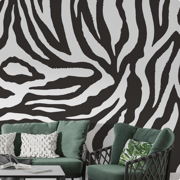 Papier peint panoramique N272  Savane Chic