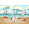 Papier peint panoramique N&deg;278 - Les Voiliers du Large