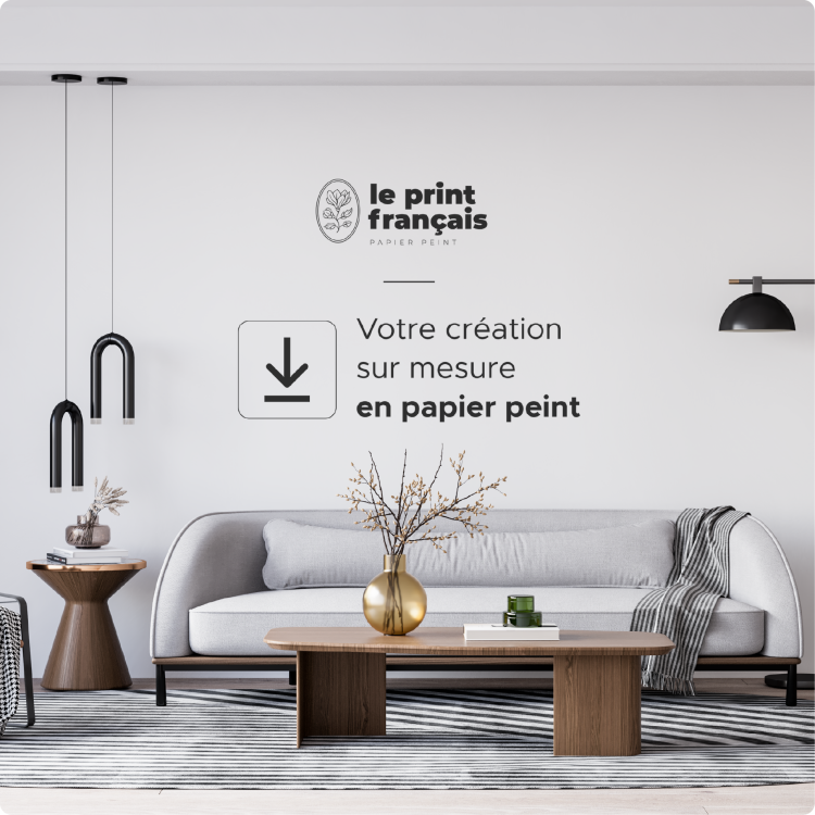 Papier peint personnalis&eacute;