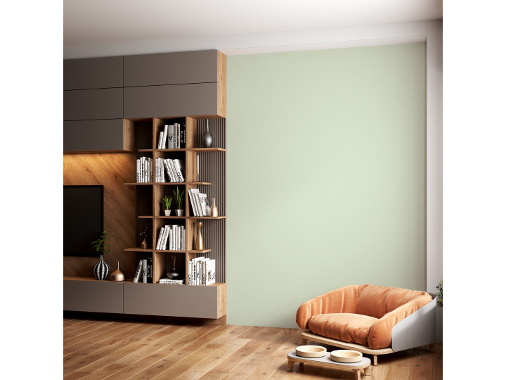 Papier peint verre pistache Jade N26